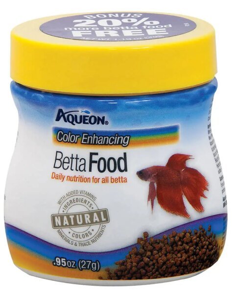 Aqueon® Betta Color Enhancing Pellets Fish Food
