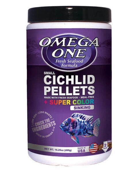 Omega™ One Cichilid Super Color Pellets Fish Food