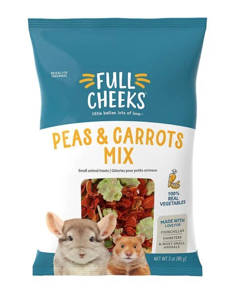 Full Cheeks Small Pet Peas & Carrots Mix